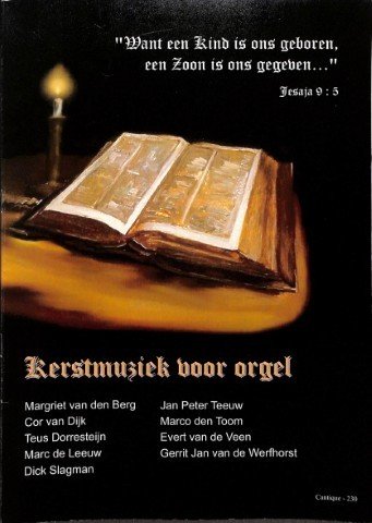 Kerstmuziek voor orgel - Tweedehands notenschrift