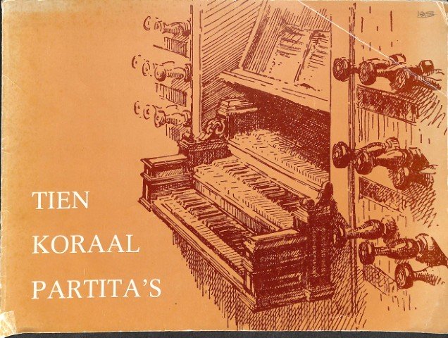 Tien koraalpartita's - Tweedehands notenschrift