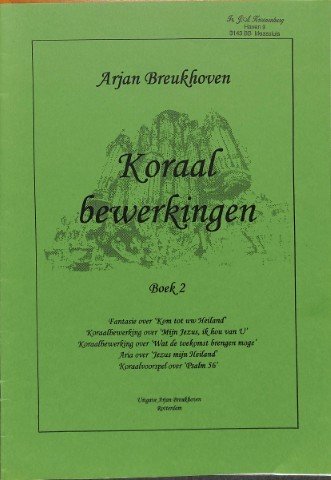 Koraalbewerkingen - Boek 2 - Tweedehands notenschrift