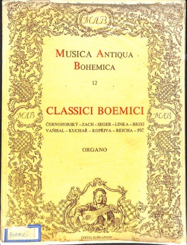 Musica Antiqua Bohemica - Deel 12 - Tweedehands notenschrift