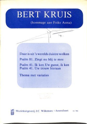 'Daar is uit 's werelds duistre wolken' e.a. - Tweedehands notenschrift