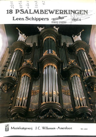 18 Psalmbewerkingen - Deel 6 - Tweedehands notenschrift