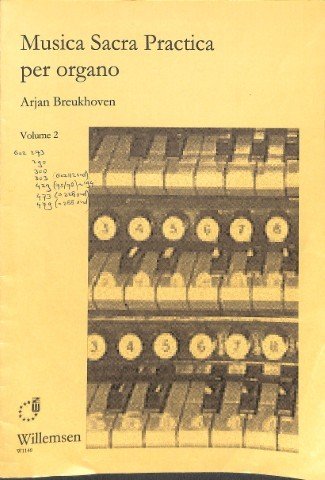 Musica Sacra Practiva per organo - Volume 2 - Tweedehands notenschrift