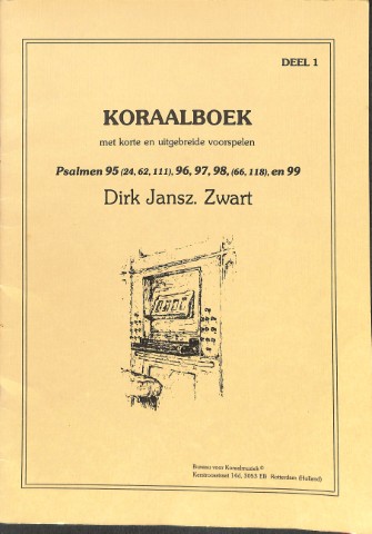 Koraalboek Psalmen - Deel 1 - Tweedehands notenschrift