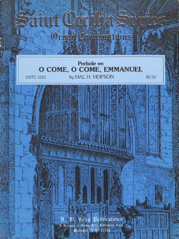 Prelude on 'O come, o come, Emmanuel' - Tweedehands notenschrift