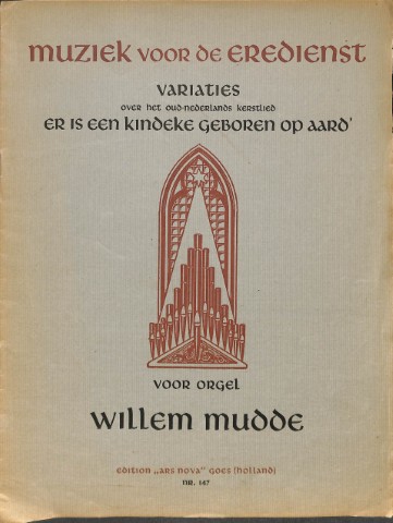 Muziek voor de eredienst: Variaties over 'Er is een Kindeke geboren op aard' - Tweedehands n