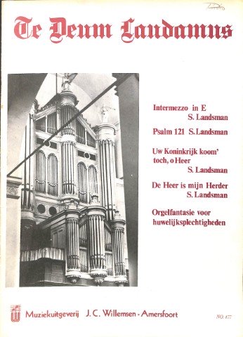 Te Deum Laudamus - Tweedehands notenschrift