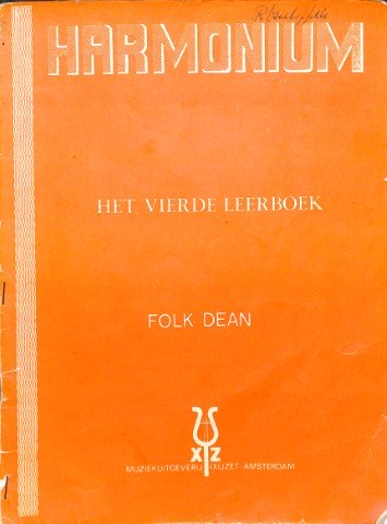 Harmonium: Het vierde leerboek - Tweedehands notenschrift