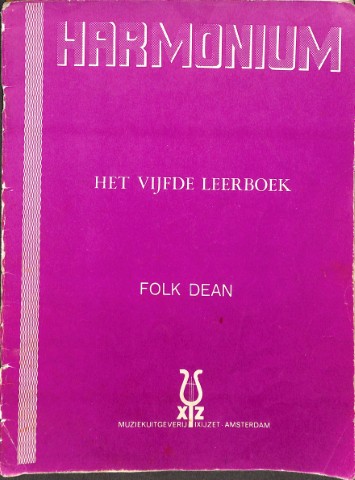 Harmonium: Het vijfde leerboek - Tweedehands notenschrift