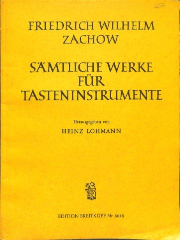 Sämtliche werke für tasteninstrumente - Tweedehands notenschrift