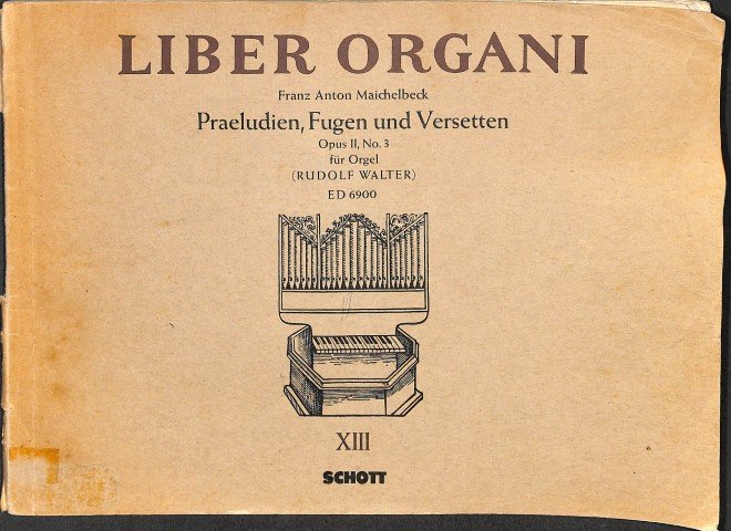 Liber organi - deel 13 - Tweedehands notenschrift