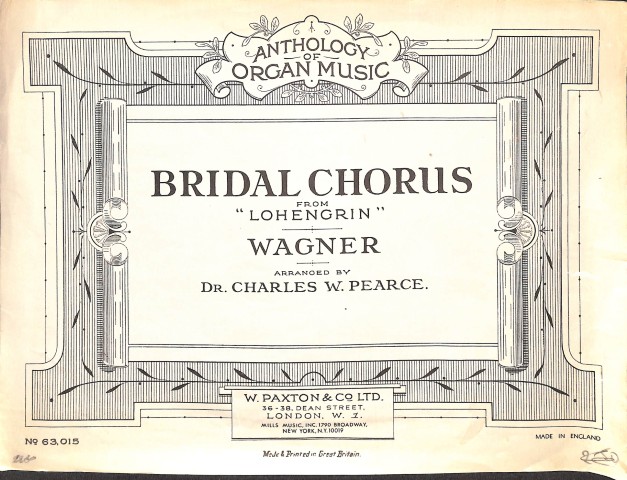 Bridal chorus from 'Lohengrin' - Tweedehands notenschrift