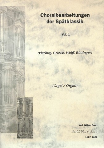 Choralbearbeitungen der Spätklassik - deel 1 - Tweedehands notenschrift