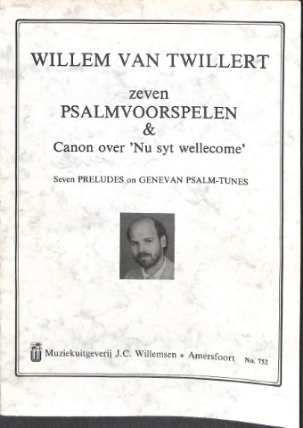Zeven psalmvoorspelen & Canon over 'Nu syt wellecome' - Tweedehands notenschrift