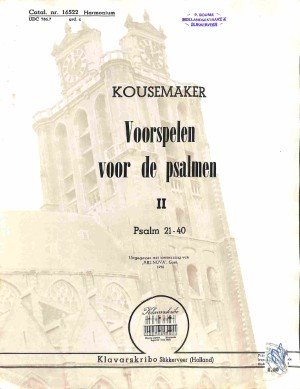 Voorspelen voor de Psalmen - deel 2 - Tweedehands Klavar