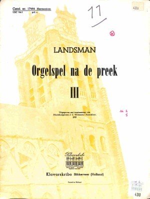 Orgelspel na de preek - deel 3 - Tweedehands Klavar