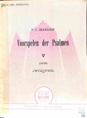 Voorspelen der Psalmen - deel 5 - Tweedehands Klavar