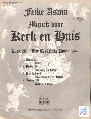 Muziek voor kerk en huis - deel 20 - Tweedehands Klavar 
