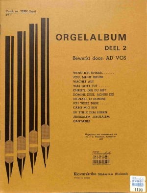 Orgelalbum dl. 2 - Tweedehands Klavar