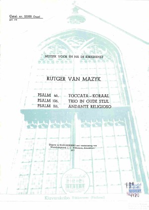 Psalm 46, 106, 116 - 2e-hands Klavar