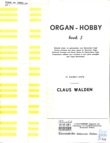 Organ-hobby - deel 3 - Tweedehands Klavar