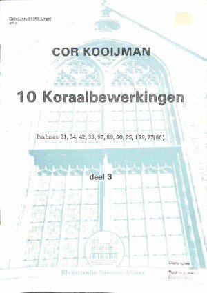10 Koraalbewerkingen - deel 3 - Tweedehands Klavar