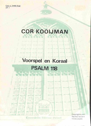 Voorspel en koraal: Psalm 118 - Tweedehands Klavar