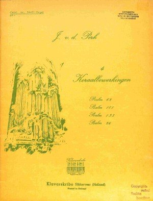 4 Koraalbewerkingen - Tweedehands Klavar