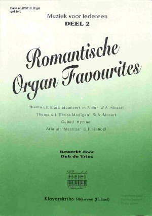 Romantische organ favourites - deel 2 - Tweedehands Klavar