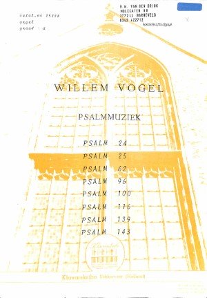 Psalmmuziek: Psalm 24, 25, 62, 96, 100, 116, 139, 143 - Tweedehands Klavar