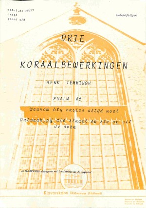 Drie koraalbewerkingen - Tweedehands Klavar