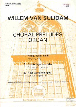 Choral preludes organ - Tweedehands Klavar