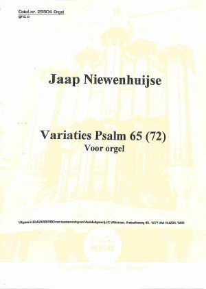 Variaties Psalm 65 (72) - Tweedehands Klavar