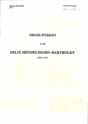 Orgelwerken - 2e-hands Klavar