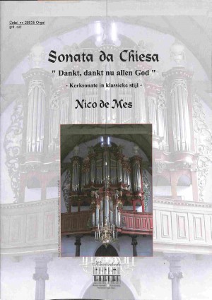 Sonata da Chiesa: dankt, dankt nu allen God - 2e-hands Klavar