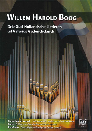 Drie Oud-Hollandsche Liederen uit Valerius Gedenckclanck - Notenschrift