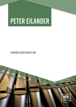 Fantasie over Psalm 108 - Notenschrift