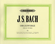 Orgelwerke (9) - Notenschrift