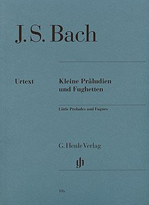 Kleine Präludien und Fughetten - Notenschrift