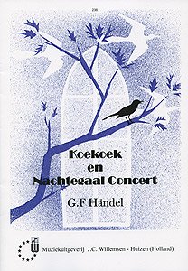 Koekoek en nachtegaal concert - Notenschrift