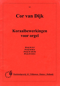 Koraalbew. ps. 3,84,119 en 123 - Notenschrift
