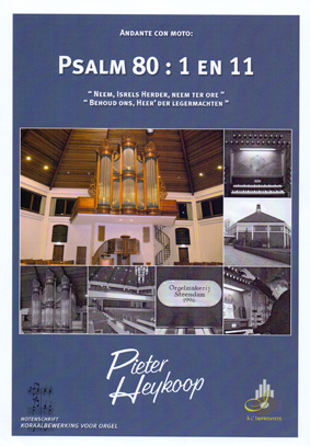Psalm 80 : 1 en 11 - Notenschrift