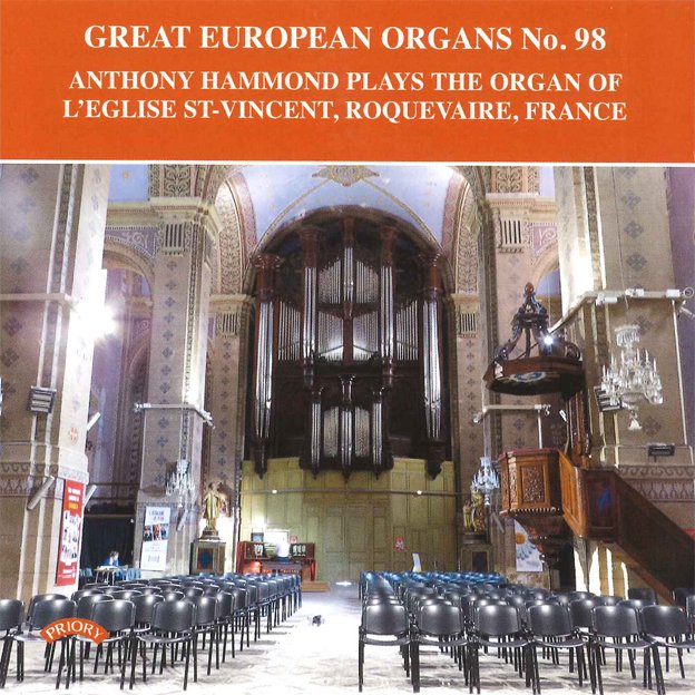 Plays the Organ of l'Eglise St-Vincent, Roquevaire, France