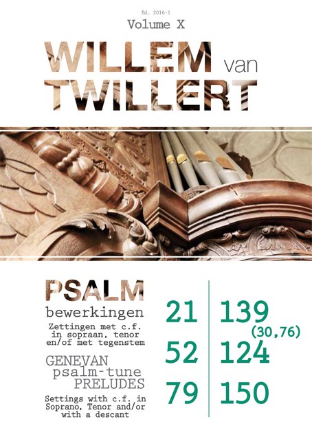 Psalmbewerkingen (10) - Notenschrift