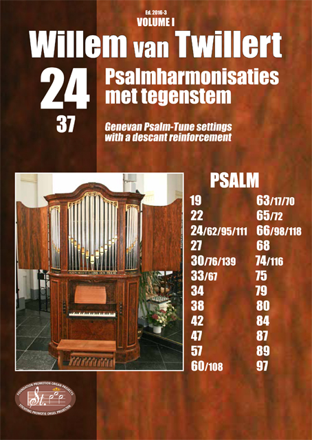 24 Psalmharmonisaties met tegenstem (1) - Notenschrift