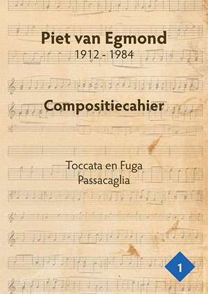 Compositiecahier (1) - Notenschrift