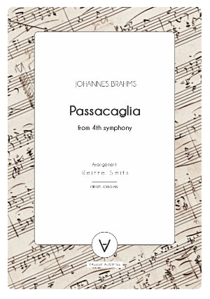 Passacaglia - Notenschrift