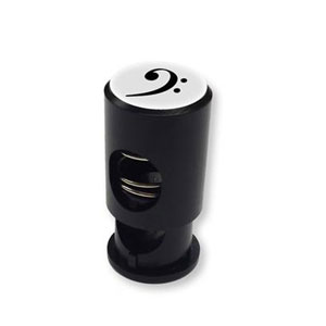 Penhouder, magnetisch, bassleutel