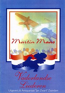 Vaderlandse liederen - Notenschrift